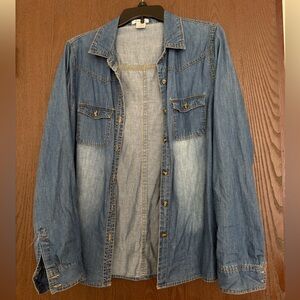 Women denim shirt